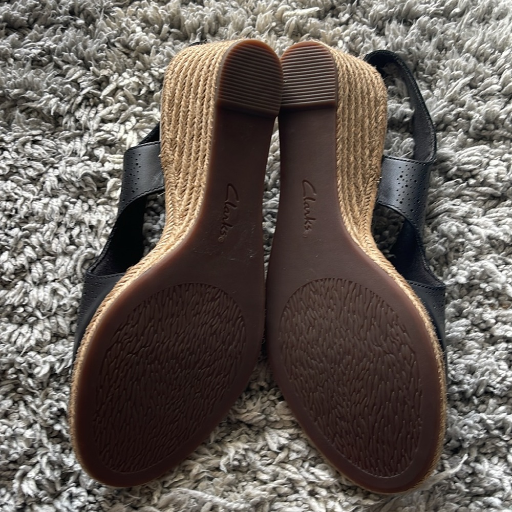 Clark’s summer Sandal black - Picture 5 of 8